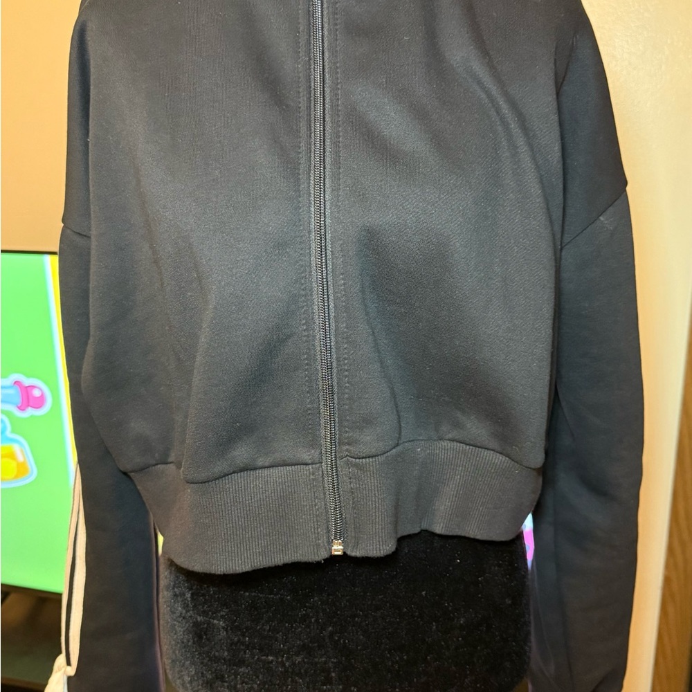 Forever 21 Black Zip-Up Jacket